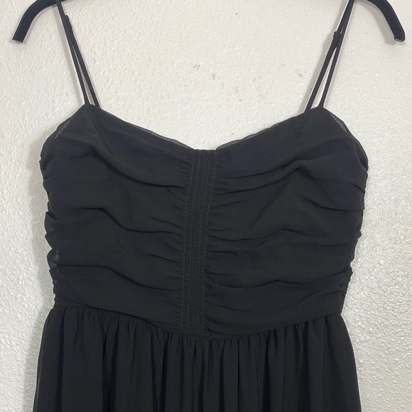 Aritzia Elegant Black Midi Dress Size 8 - Picture 5 of 16